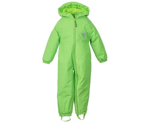 BMS BabyTodds wasserdichter Overall - 86 limette - Schneeanzug für Baby-Mädchen: Wasserdicht, atmungsaktiv und mit nachhaltiger SONRONA Wattierung, ideal für Winteraktivitäten und selbstständiges Anziehen durch großen Reißverschluss.