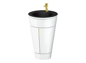 Duravit Starck 1 Waschtisch mit Waschtischunterbau von Duravit