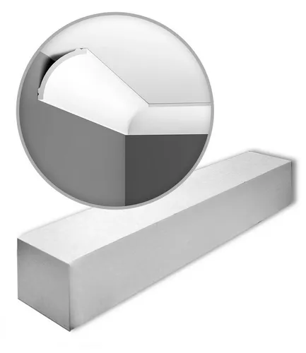Orac Decor Deckenleiste CB524N-box-10 - Eckleisten-Set mit 10 Zierleisten, ideal für stilvolle Decken- und Wandgestaltungen. Aus hochwertigem Polystyrol, einfach zu kleben und in eleganten Weiß.