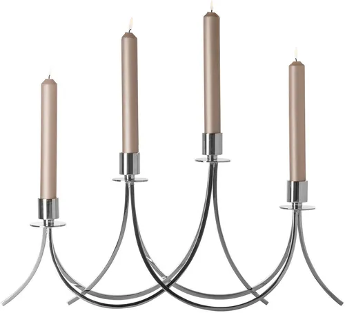 Fink Leuchter 4flg. 61cm in silber von Fink