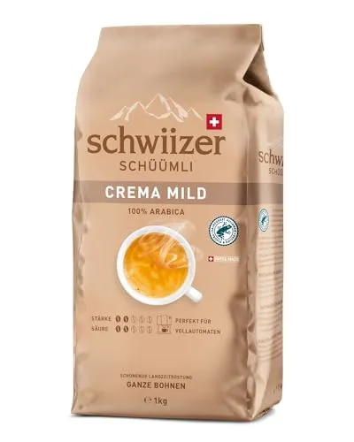 SCHWIIZER SCHÜÜMLI Bohnenkaffee Schwiizer Mild, 1kg von Schwiizer Schüümli