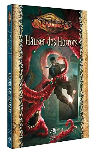 Cthulhu: Häuser des Horrors (Hardcover) - Gesellschaftsspiel mit packendem Horror-Setting, ideal für spannende Spielabende mit Freunden und Familie.