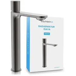 Bächlein Badarmatur Isaya hoch in grau von BäderBoutique