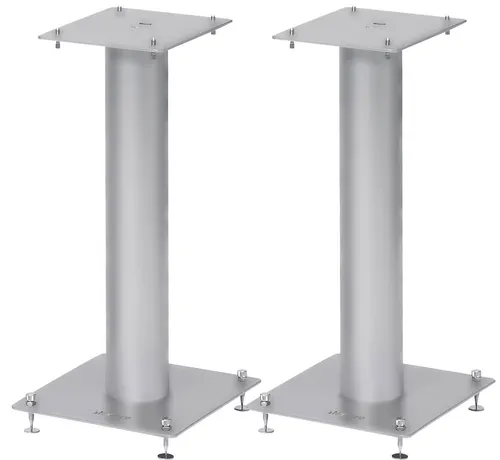 Norstone Lautsprecherständer Stylum - Stabil und Elegant - Lautsprecherständer aus Metall, belastbar bis 50kg pro Ständer. Mit höhenverstellbaren Spikes für optimalen Klang und mattem Finish, perfekt für jedes Home-Audio-Setup.