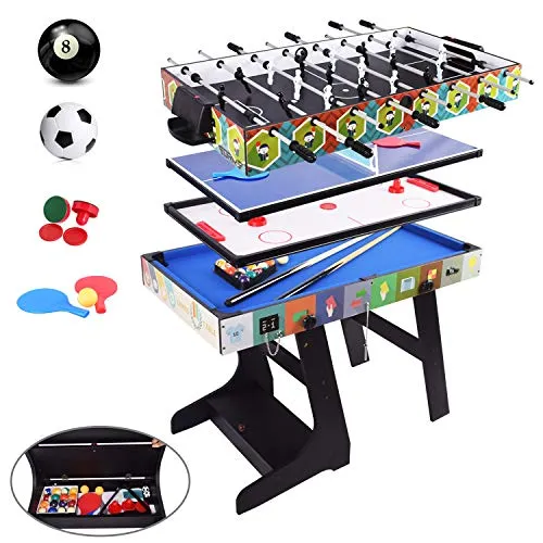 OYE 4FT Zusammenklappbar multifunkniertes Tischspiel