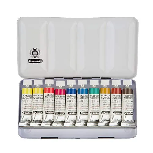 Schmincke HORADAM AQUARELL Farbkasten 10 x 15 ml von Schmincke