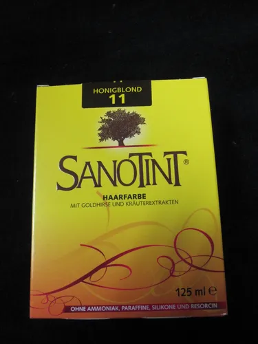 SANOTINT  Haarfarbe Nr. 11 Honigblond  125 ml   NEU OVP  Schönenberger