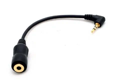 System-S Sound Kabel von 2,5 auf 3,5 Klinke für PDA MDA SDA Pocket PC MP3 Player - Audio-Adapter 2,5-mm-Klinken-St. - 3,5-mm-Klinken-Kupp.