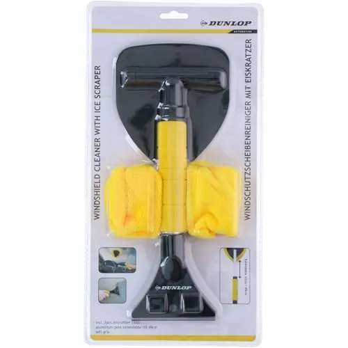 DUNLOP Eiskratzer Auto mit Besen