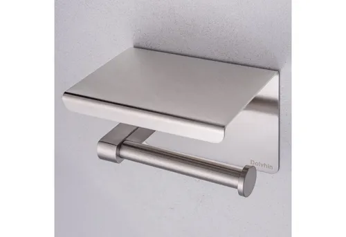 Toilettenpapierhalter Silber von Dolvhin