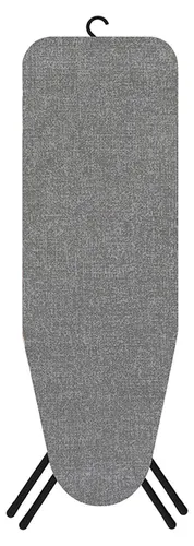 HTI-Living Bügelbrett Rosalinde Grau - Bügelbrett mit großer Bügelfläche von 112x38 cm, ideal für effizientes Bügeln und sorgt für perfekte Ergebnisse in jedem Haushalt.