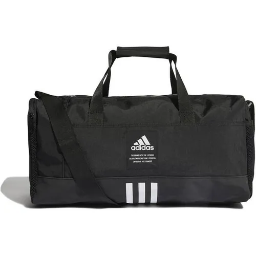 adidas Unisex 4ATHLTS Duffel Bag, Black - Klassische Sporttaschen mit 39 l Volumen und belüftetem Schuhfach, ideal für Fitness und Reisen.