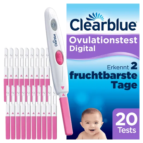 Clearblue Ovulationstest DIGITAL 20er Ovulationstest von CLEARBLUE