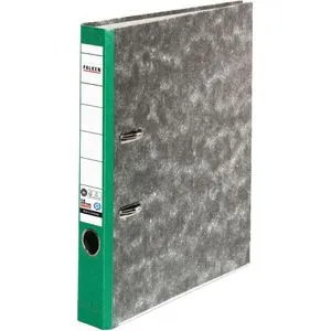 Falken 80023500 Ordner, A4, schmal, Karton, grün