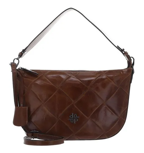 Picard Schultertasche Carré - Hochwertige Schultertasche aus Rindsleder, ideal für besondere Anlässe. Geräumiges Hauptfach mit Zipper und elastischem Einschubfach bietet Platz für alles Wichtige.