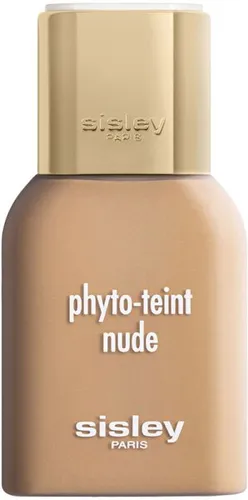 Sisley Phyto-Teint Nude Flüssige Foundation 30 ml Nr. 4W - Cinnamon - Make-up für einen ultra-natürlichen Teint mit samtigem Finish. Die leichte, pflegende Foundation sorgt für ein perfektioniertes Hautbild und mehr Ausstrahlung dank des