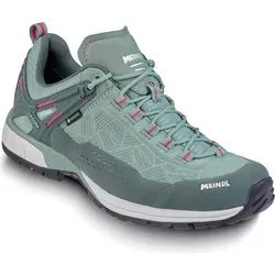 MEINDL Top Trail Lady GTX - Damen Wanderschuhe, linde/rot (7 UK) - Wasserdichte Gore-Tex Multifunktionsschuhe für Damen, ideal für anspruchsvolle Wanderungen und Outdoor-Abenteuer.