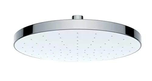 WENKO Regenduschkopf Automatic Cleaning Ø 22,5 cm - Kopfbrausen mit innovativem Automatic Cleaning System, das Kalkablagerungen verhindert und für dauerhaft saubere Düsen sorgt. Erleben Sie das Gefühl einer Luxus-Regendusche in Ihrem Badezimmer.