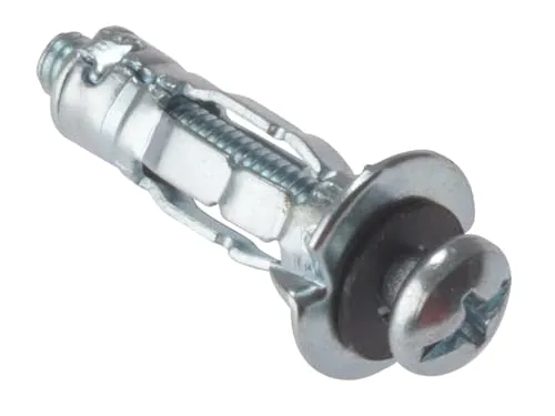 Forge Fix Hohlraumanker aus Metall, M4 x 32 mm, verzinkt, 10 Stück