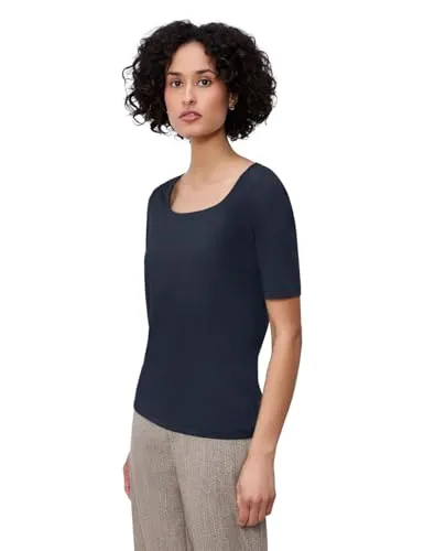 Street One Basic Shirt Shadowed Navy 36