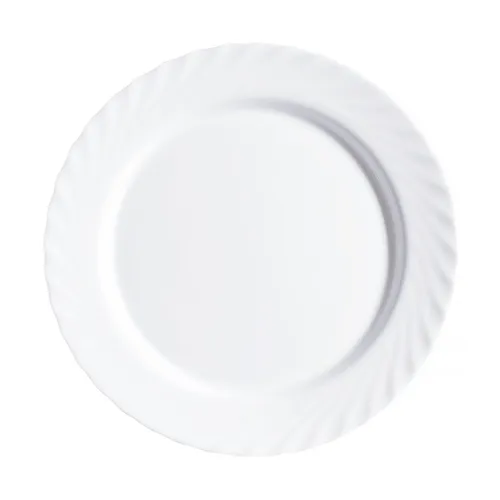 Luminarc Trianon Speiseteller 24 cm - Hochwertiger Speiseteller aus Hartglas, ideal für Mikrowelle und Spülmaschine, mit elegantem Design und praktischem Durchmesser von 24 cm.