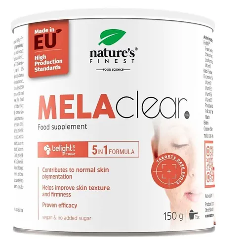Nature's Finest MELAclear+ zur Unterstützung eines ebenmäßigen Hauttons
