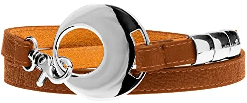 Caspar GU277 Damen Taillengürtel, Gürtelgröße:100, Farbe:cognac