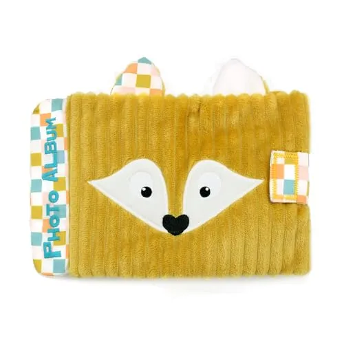 Les Déglingos Fotoalbum Baby Cyranos der Fuchs – Senfgelb in gelb von LES DÉGLINGOS