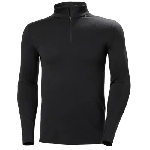Helly Hansen Lifa Merino Midweight 1/2 Zip black (990) 2XL von Helly Hansen