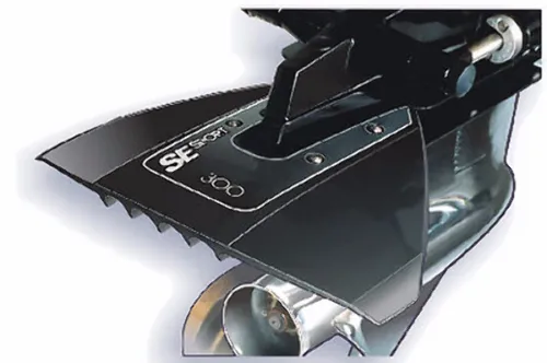 SE Sport SE300 Hydro Folie Schwarz für 40-350HP Outboard-Sterndrive - Sonstige, optimiert für bessere Stabilität und Leistung bei Outboard-Motoren von 40 bis 350 PS.