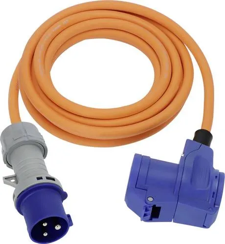 Brennenstuhl CEE-Verlängerungskabel 16A 3polig - Robustes Camping-CEE-Verlängerungskabel mit 16A Stecker und Kupplung. Ideal für den Innen- und Außenbereich, sorgt für zuverlässige Stromversorgung bei jedem Einsatz.