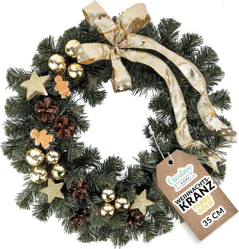 Kränze & Girlanden Gold von Creative Home