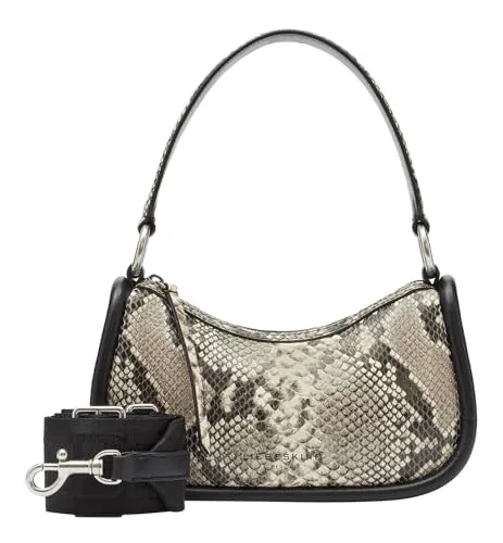 Liebeskind Berlin FAB 2 SNAKE HOBO Schultertasche - Klein und stilvoll - Damen-Schultertaschen, elegantes Design mit einzigartigem Schlangenmuster und ideal für den täglichen Gebrauch.