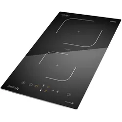Caso Design Induktionskochfeld - Kochfelder: Elegantes Induktionskochfeld in Schwarz mit Topferkennung und Timerfunktion für präzises Kochen.