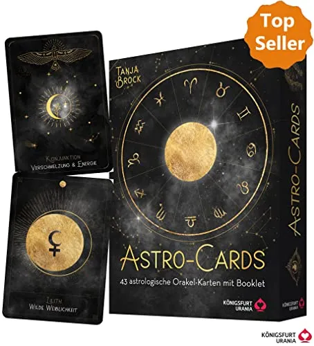 Produktbild Astro-Cards: 43 astrologische Orakel-Karten mit Booklet