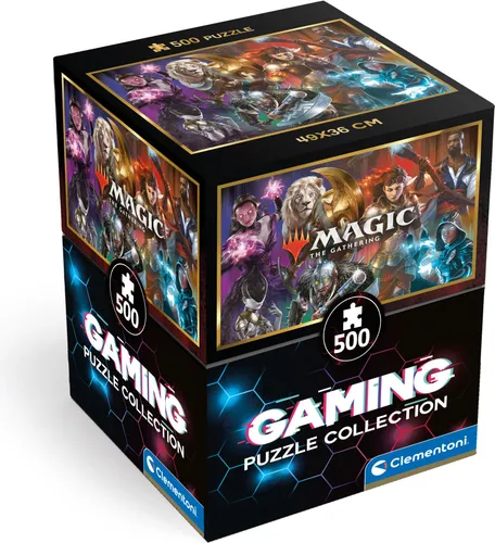 Clementoni - Puzzle 500 elementów Magic the Gathering, produkt premium