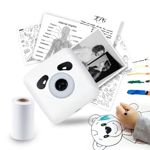 VRETTI Thermal Mini Label Maker in schwarz von vretti