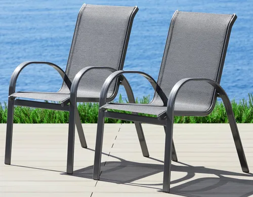Merxx Amalfi Stapelsessel 2er Set