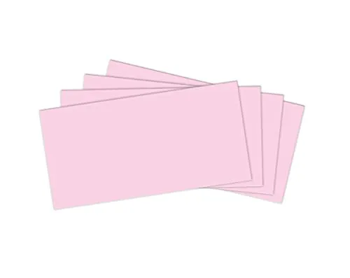 Briefumschlag rosa DIN lang-Format ohne Fenster Briefumschäge Umschläge selbstklebend (25 Umschläge)