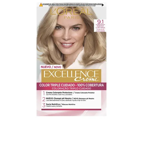 Light Ash Blonde Hair Dye 192ML