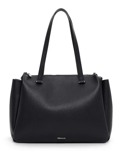 Tamaris Shopper TAS Flora für Damen - Eleganter Shopper aus Feinsynthetik mit Echtleder-Optik, verstellbarem Umhängeriemen und viel Stauraum für alle wichtigen Dinge - perfekt für den Alltag!