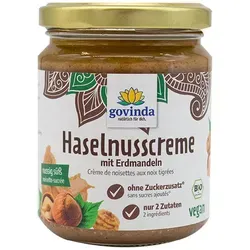 Haselnusscreme mit Erdmandeln - bio (250g) (0.25kg)