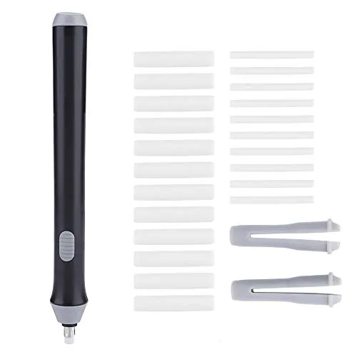 Estink Radierer elektrisch | Radiergerät, Präzisionsarbeit, Kunststoff, Zeichnen Studium, für 2,3mm 5mm Minen, ohne Batterien
