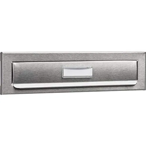 Burg Wächter 791Ni Porta Einwurfblende Edelstahl Nickel