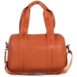 Childhome Wickeltasche Mommy Club Vegan Leder Braun in braun von Childhome