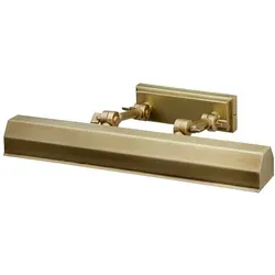 Elstead Lighting Bilderleuchte Chawton - Bilderleuchte mit verstellbaren Knöchelgelenken für optimales Licht auf Kunstwerken, ideal für verschiedene Raumgrößen und Ausführungen.