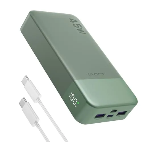 JUOVI Power Bank 20000mAh – Schnelles Laden für unterwegs
