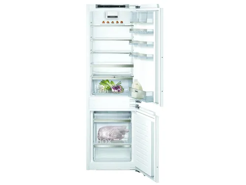 Siemens KI86SHDD0 Einbau-Kühl-Gefrier-Kombination - Kühlschrank mit hyperFresh plus für bis zu 2x längere Frische von Obst und Gemüse, ideal für moderne Küchen.
