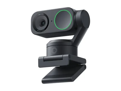 Insta360 Link 2 - Schwenkbare Webcam für beeindruckende Videoqualität - Webcams - Die Insta360 Link 2 bietet schwenkbare und neigbare Funktionen für flexibles Streaming und brillante Bildqualität.
