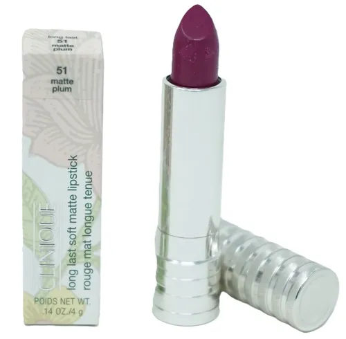Produktbild Clinique Long Last Soft Matte 4g Lipstick /Lippenstift  51 matte plum